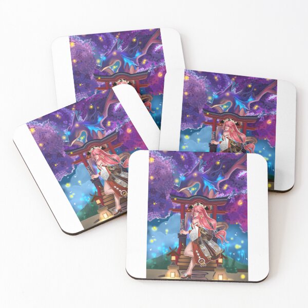 Item preview, Genshin Impact Yae Miko designed and sold by ASTRAASHOP.