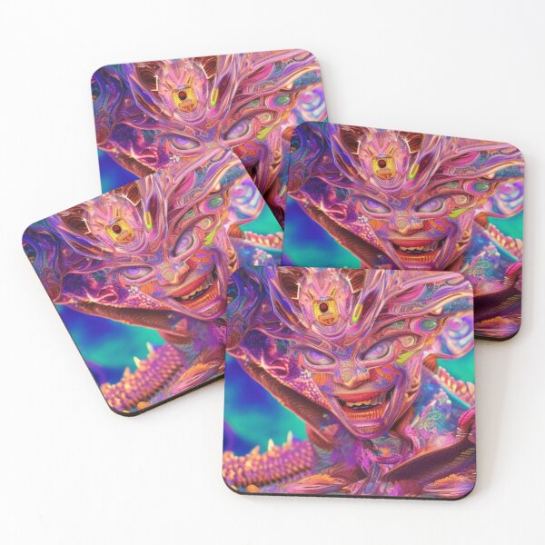 Item preview, Psychedelic Face #47 - Part of Our Psychedelic Faces Collection designed and sold by Psychedelic Psychos.