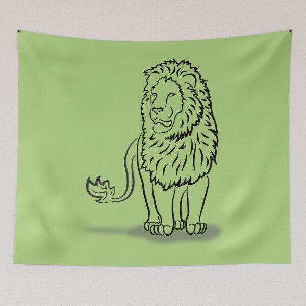 Item preview, Wildlife Lion designed and sold by ElvaLind.