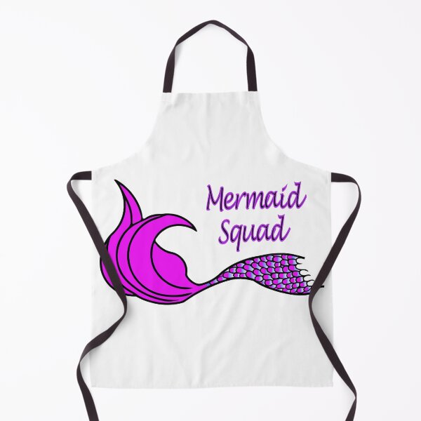 Item preview, Mermaid Squad Mermaid Tail hot pink and purple designed and sold by SunnyDazDesign.