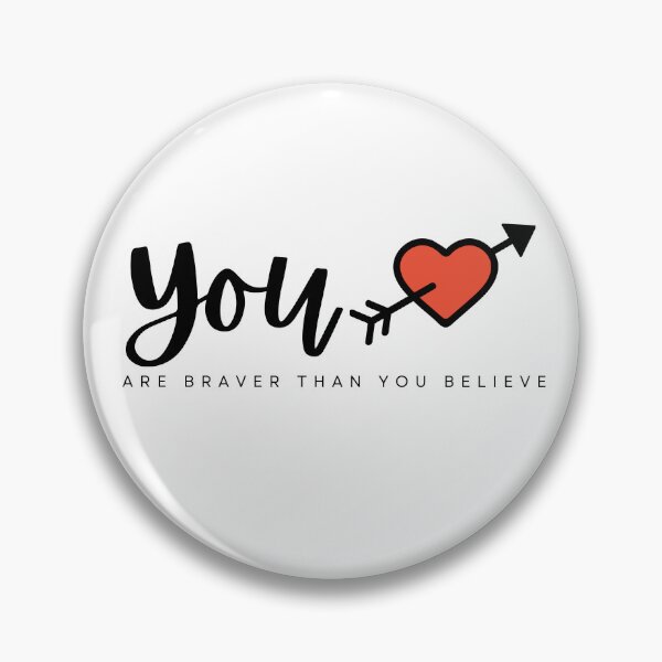 Item preview, You are braver than you believe designed and sold by IndegoCarlton.