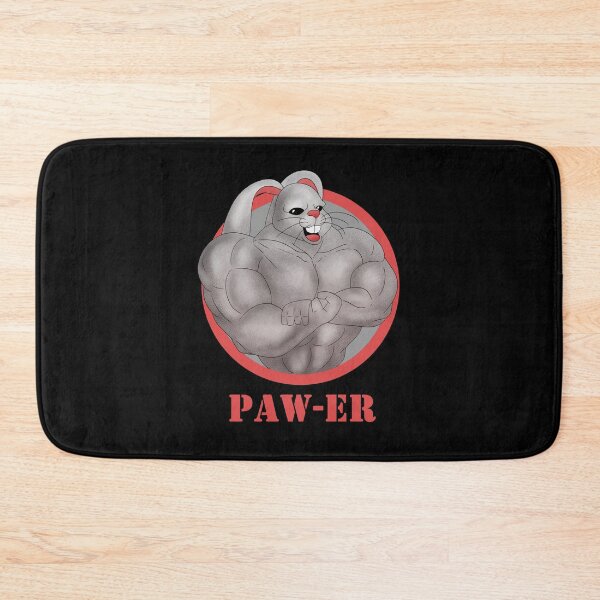 Item preview, Bunny Gym Paw-Er Power Pose designed and sold by FacundoGomez.