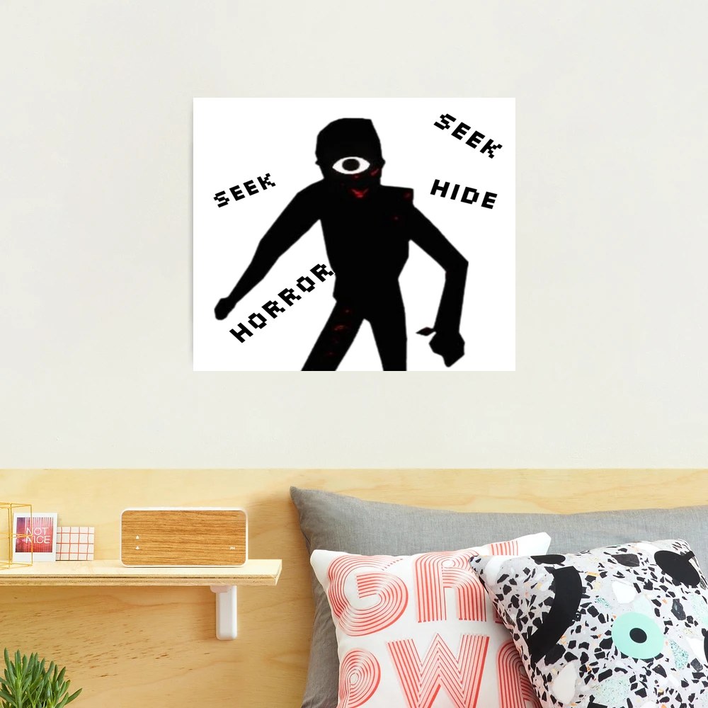 DOORS - Seek cute hide and Seek horror Active | Art Board Print