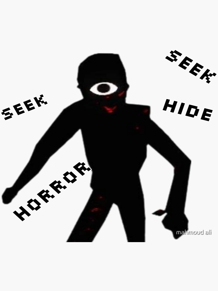 DOORS - Seek Eye hide and Seek horror eyes | Sticker