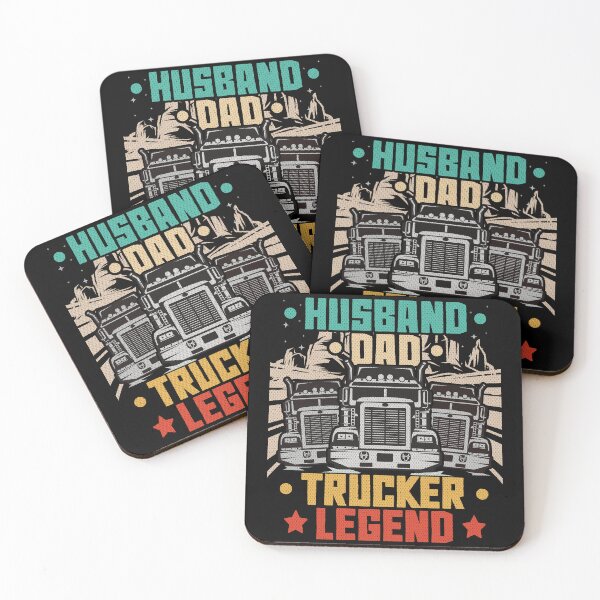 Item preview, Husband Dad Trucker Legend - Funny Trucker designed and sold by VichallanStudio.