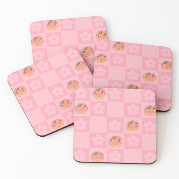 Item preview, cute apple pink flower pattern designed and sold by SaraEgg.