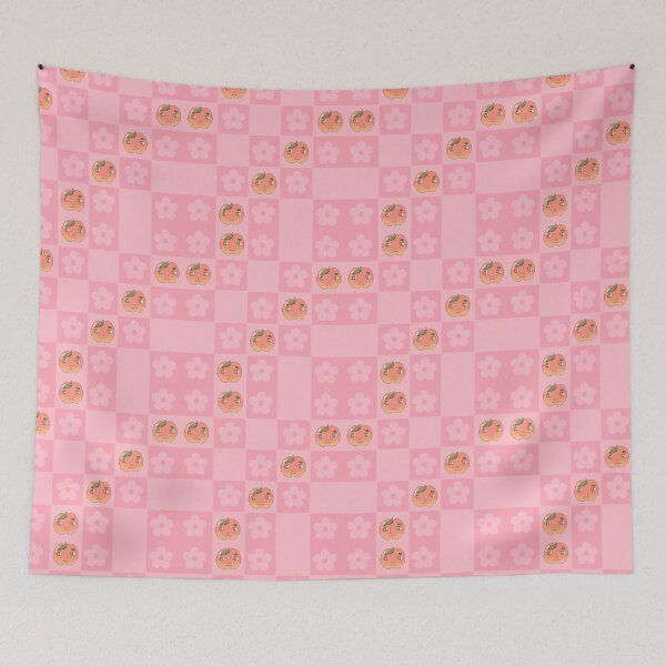 Item preview, cute apple pink flower pattern designed and sold by SaraEgg.