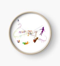 never grow up Clock
