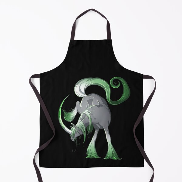 Item preview, Aromantic Equine Digital Illustration - subtle LGBT+ horse drawing designed and sold by CrunchyCableStudio.