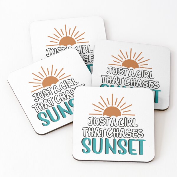 Item preview, just a girl that chases sunsets designed and sold by Art-Ona.