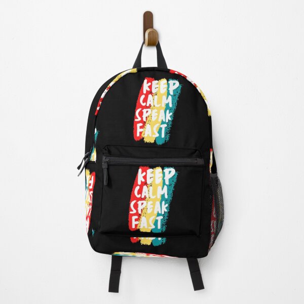 Item preview, Keep Calm And Speak Fast designed and sold by mu-art.