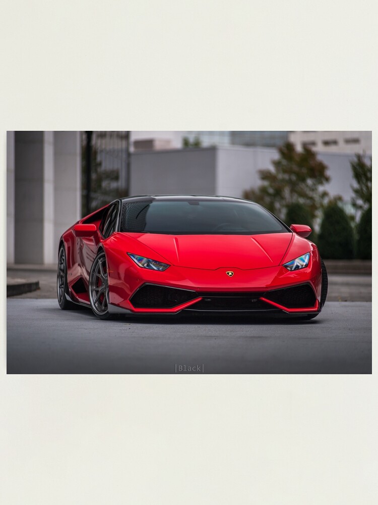 Lamborghini Egoista rouge et noire