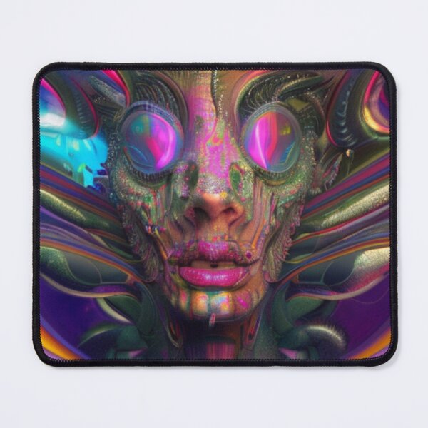 Item preview, Psychedelic Face #50 - Part of Our Psychedelic Faces Collection designed and sold by Psychedelic Psychos.