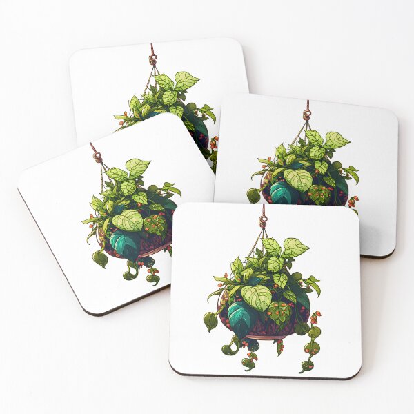 Item preview, Cute hanging plant I designed and sold by lugillustration.