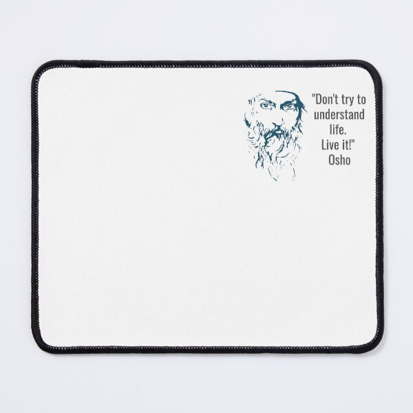 Item preview, Inspiring Quote from Osho on the Art of Living designed and sold by RetComly.