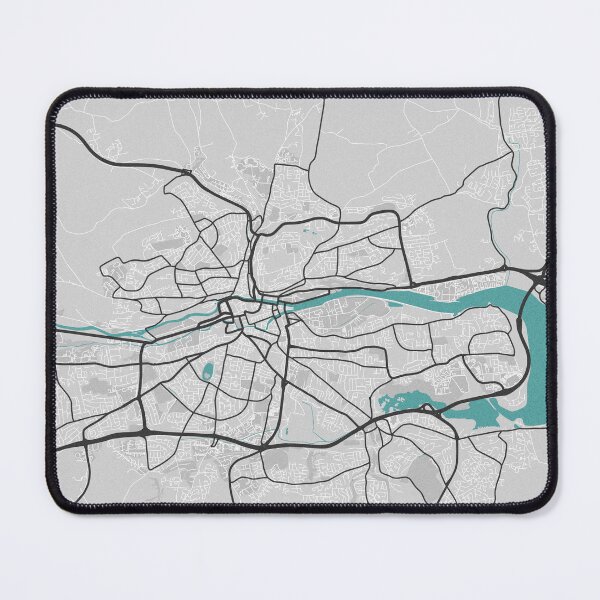 Item preview, Cork Ireland Map - Minimal Style w/ Roads designed and sold by wxnw-designs.