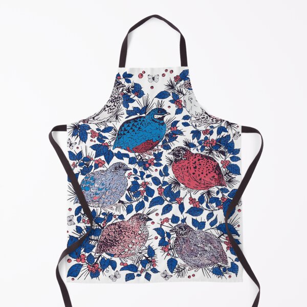 Item preview, Vintage Quail, Blueberries, and Brambles Pattern designed and sold by Quail and Friends.