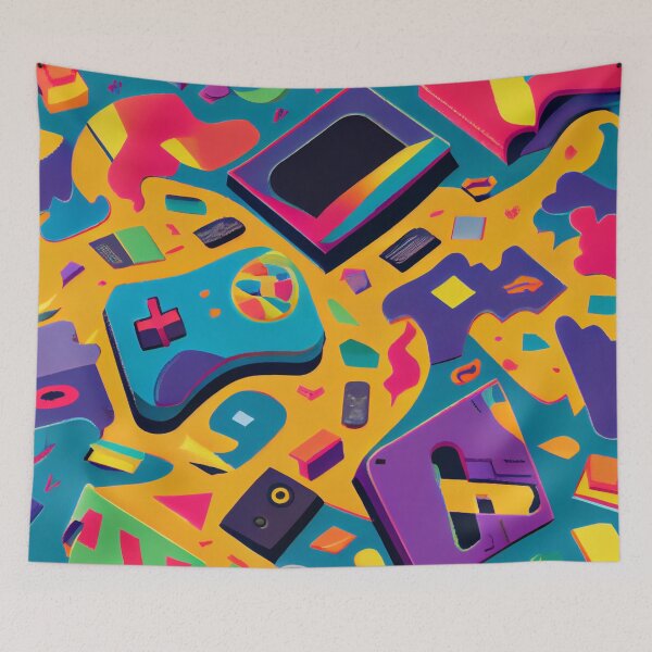Item preview, Retro Pattern of the 2000s - Y2K Nostalgia, Back to the 90s designed and sold by HiArtify ❤️.
