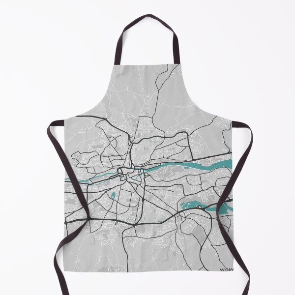 Item preview, Cork Ireland Map - Minimal Style w/ Roads designed and sold by wxnw-designs.