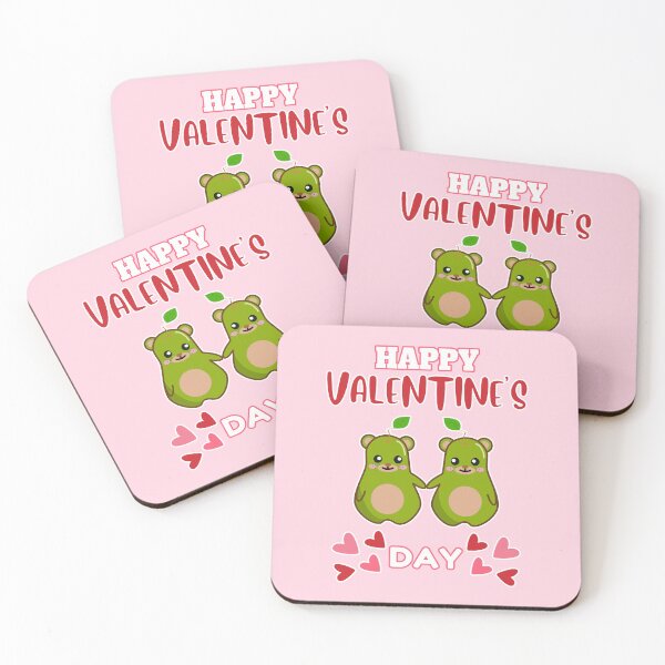 Item preview, HAPPY VALENTINE'S DAY Cute Pear Bear Pair designed and sold by usernamenaijan.
