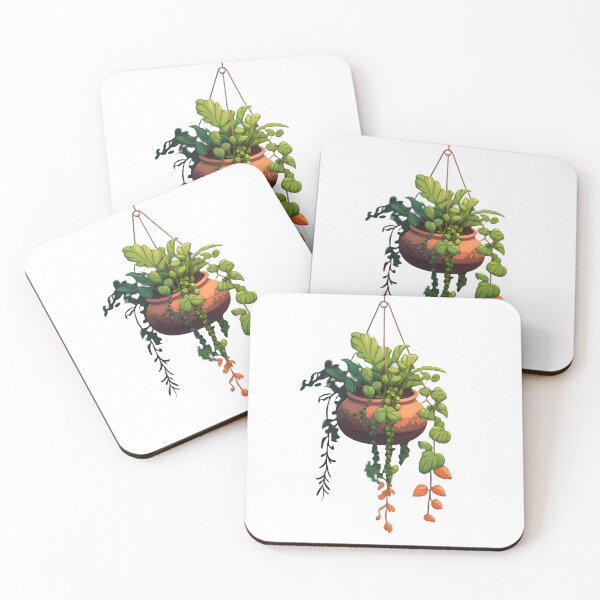 Item preview, Cute hanging plant II designed and sold by lugillustration.