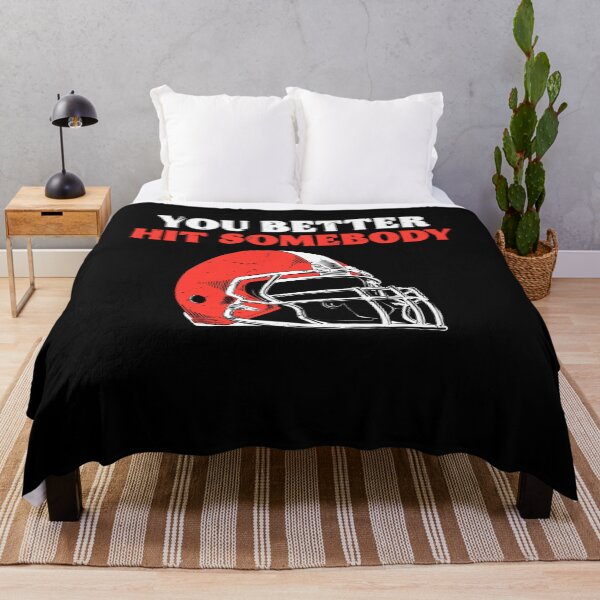Item preview, American Football Sunday You Better Hit Somebody Funny Women designed and sold by TMelonShop.
