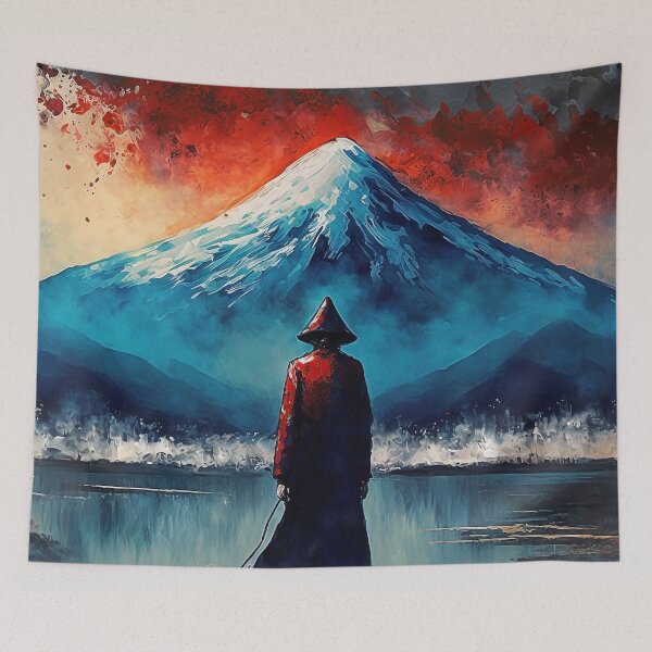 Item preview,   Minimalistic japanese landscape designed and sold by Cyberpunk Designs.