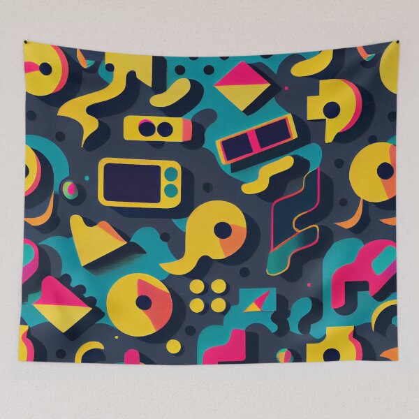 Item preview, Retro Pattern of the 2000s - Y2K Nostalgia, Back to the 90s designed and sold by HiArtify ❤️.