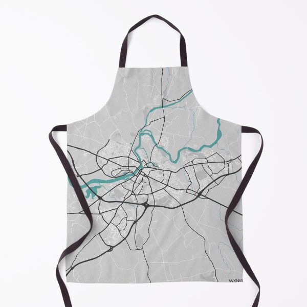 Item preview, Limerick Ireland Map - Minimal Style w/ Roads designed and sold by wxnw-designs.