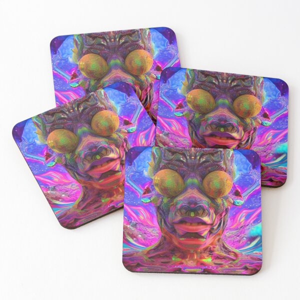 Artikelvorschau, Psychedelic Face #54 - Part of Our Psychedelic Faces Collection entworfen und verkauft von Psychedelic Psychos.