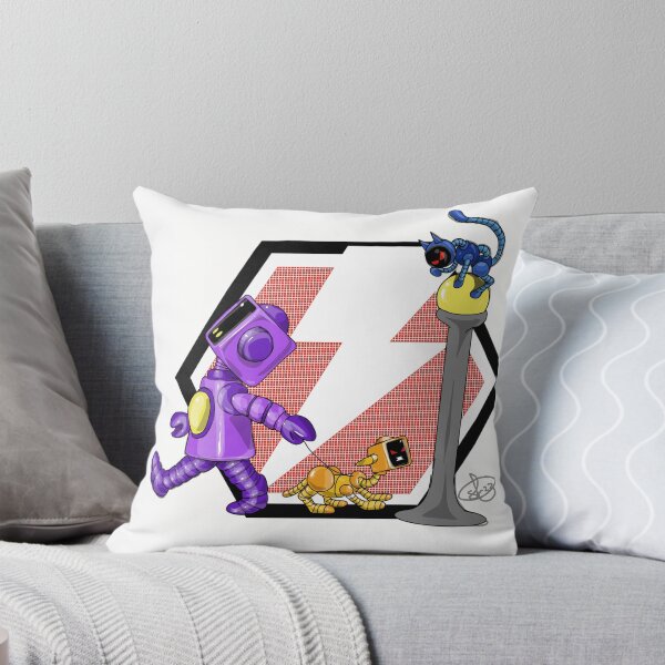 Item preview, Cute robot walking his robot dog designed and sold by Pittstop.