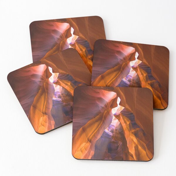 Item preview, Red sandstone gorge lit by sunlight. designed and sold by claireseyeview.