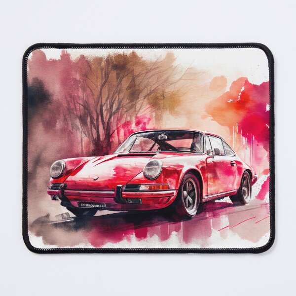 Item preview, Porsche 911 Watercolor designed and sold by Christophe Henin.