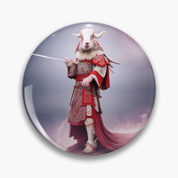 Item preview, The Creepy Chinese Zodiak Sheep Warrior designed and sold by CreepyDesigns.
