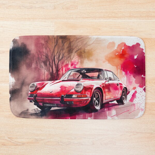 Item preview, Porsche 911 Watercolor designed and sold by Christophe Henin.