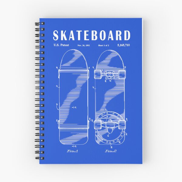 Item preview, Skater Skateboard Skateboarding Vintage Patent Drawing Print designed and sold by ismdesigner.