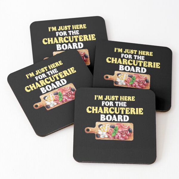 Item preview, Im Just Here For Charcuterie Board American Football Match designed and sold by TMelonShop.