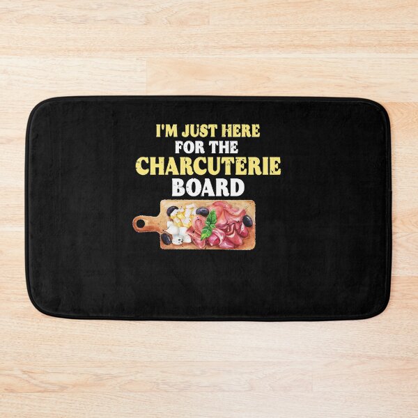 Item preview, Im Just Here For Charcuterie Board American Football Match designed and sold by TMelonShop.