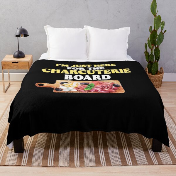 Item preview, Im Just Here For Charcuterie Board American Football Match designed and sold by TMelonShop.