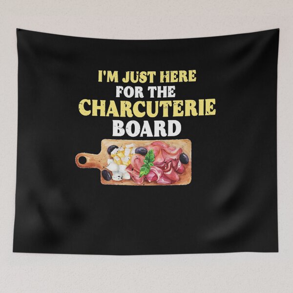 Item preview, Im Just Here For Charcuterie Board American Football Match designed and sold by TMelonShop.
