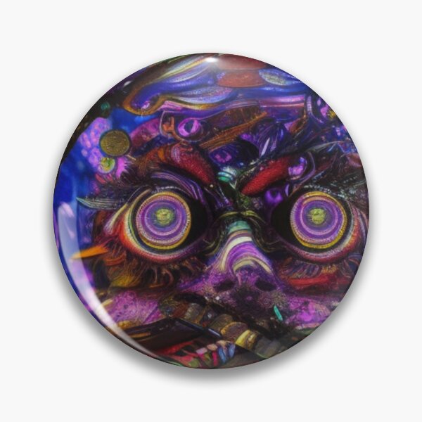 Item preview, Psychedelic Face #56 - Part of Our Psychedelic Faces Collection designed and sold by Psychedelic Psychos.
