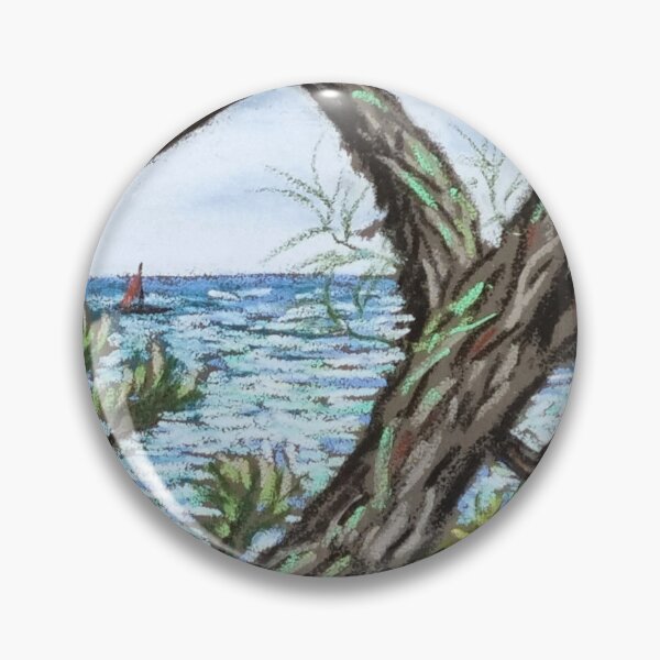 Item preview, Casurinas on the Cliffedge Strong Soueaster designed and sold by NarellePerroux.