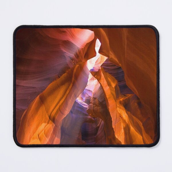 Item preview, Red sandstone gorge lit by sunlight. designed and sold by claireseyeview.