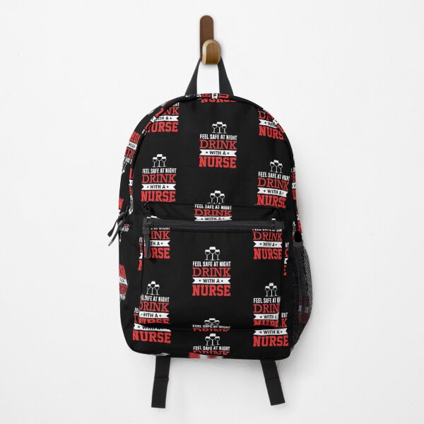 Item preview, Feel Safe at Night Drink With A Nurse designed and sold by FanityPrints.