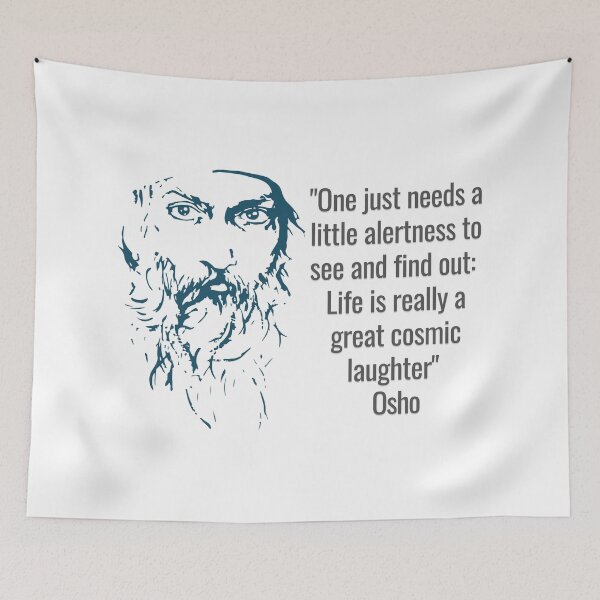 Item preview, Osho's words of inspiration for a more conscious life designed and sold by RetComly.