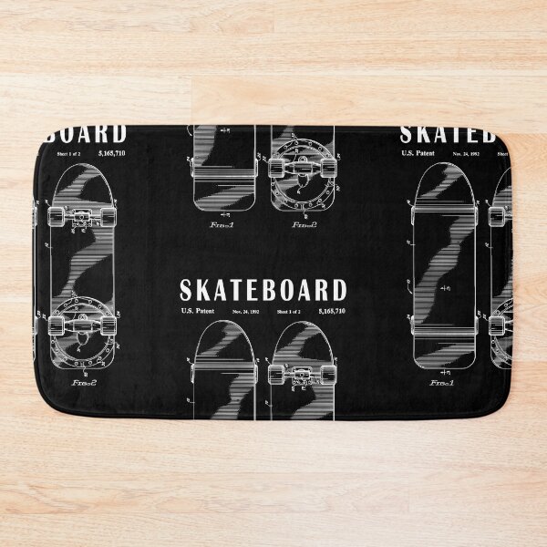 Item preview, Skater Skateboard Skateboarding Vintage Patent Drawing Prin designed and sold by ismdesigner.