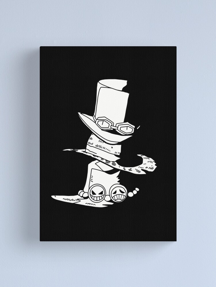Big Three Brothers Pirate Hats Luffy Ace And Sabo From One Piece Anime Made  With Cool Black Line Art Art Print for Sale by Animangapoi