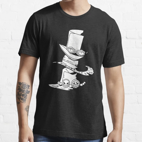 One Piece the Three Brother's Hat Ace Sabo Luffy in Transparent Black and  White Sticker for Sale by Animangapoi