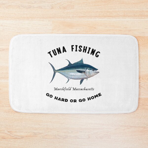 Item preview, Tuna Fishing - Marshfield Massachusetts - Go Hard or Go Home designed and sold by NewNomads.