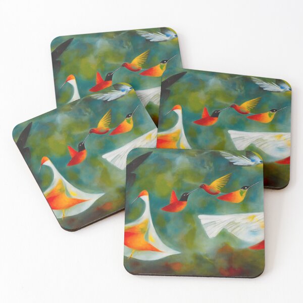 Item preview, Birds in surrealist style  designed and sold by LaszloToth.